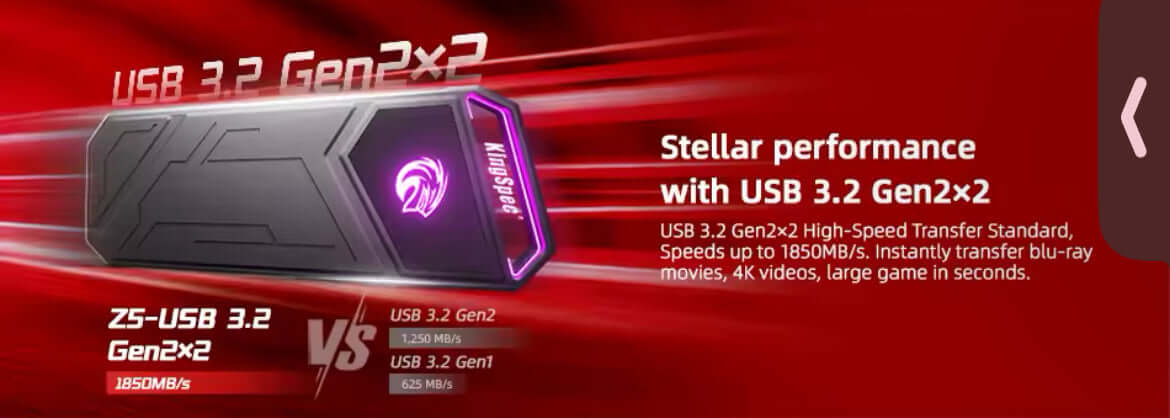 UTZYx 2100mb/s Portable Ssd Hard Drive